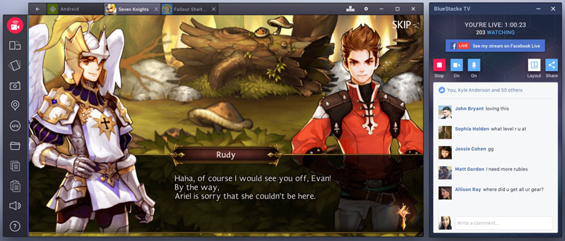 Vừa chơi game vừa khoe với bạn bè và nhận những tin nhắn chỉ trên một màn hình