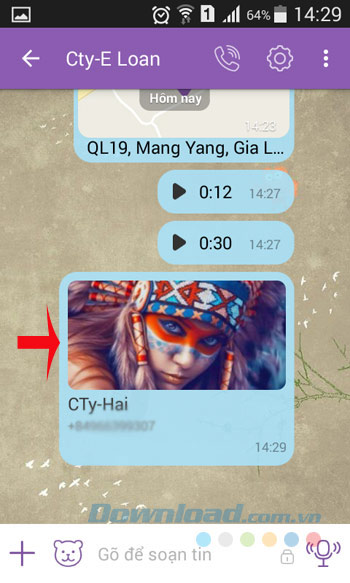 Chia sẻ danh bạ Chia sẻ danh bạ