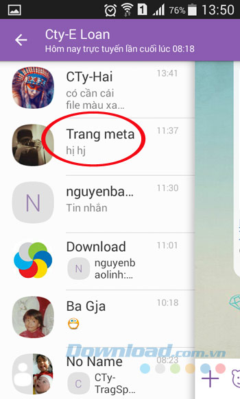Chuyển cửa sổ chat Chuyển cửa sổ chat