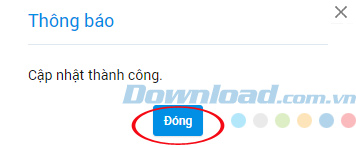 Cập nhật thành công cửa hàng