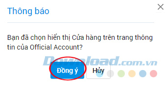 Đồng ý hiển thị cửa hàng
