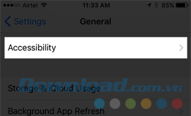 Lỗi hiệu ứng trên iMessage