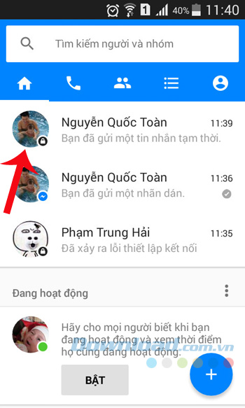 Cuộc trò chuyện bí mật Cuộc trò chuyện bí mật