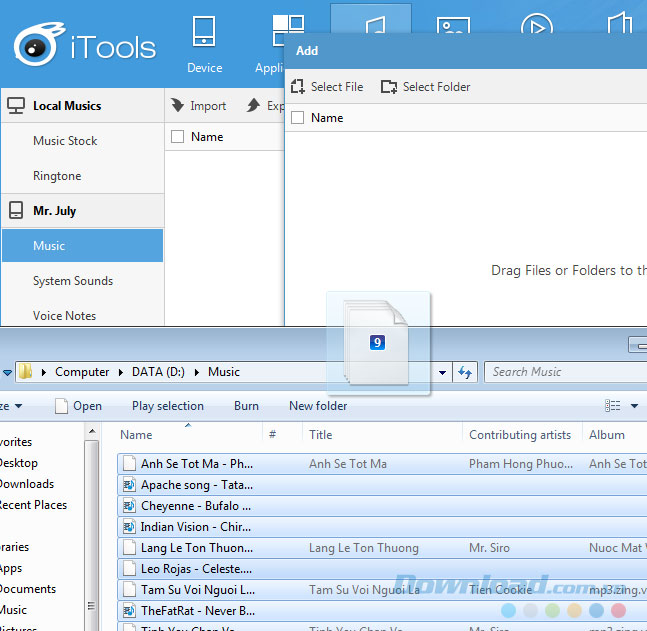 Danh sách nhạc Danh sách nhạc
