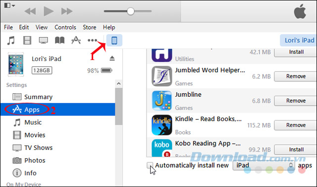 Quản lý ứng dụng
