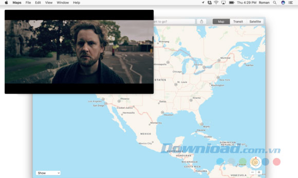 Tính năng mới Picture in Picture