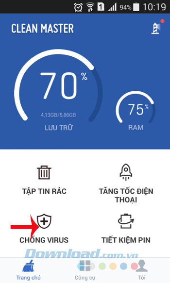 Quét virus Quét virus