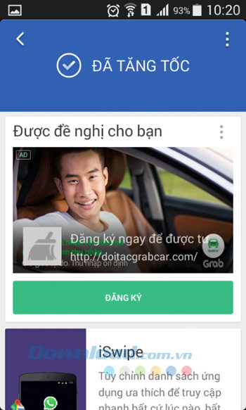 Tăng tốc thành công Tăng tốc thành công