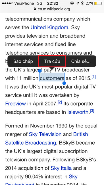 Tra cứu từ điển Tra cứu từ điển