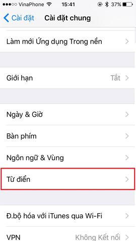 Bàn phím iOS 10