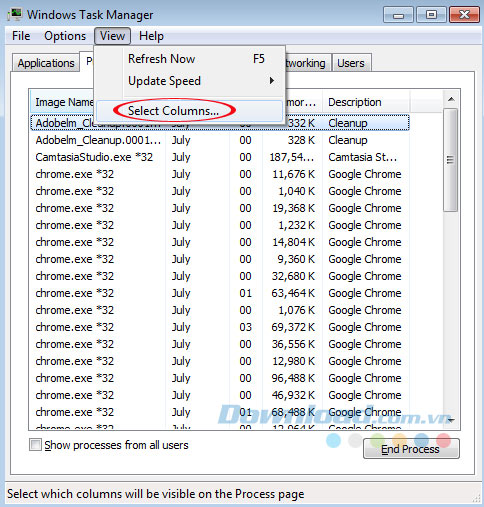 Select Columns Select Columns