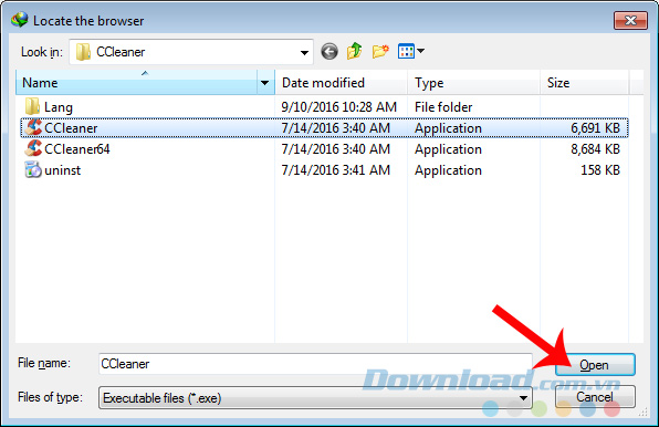 Chọn thêm phần mềm