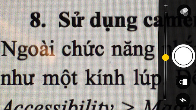 Biến camera thành kính lúp