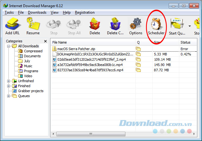 Biểu tượng hẹn giờ
