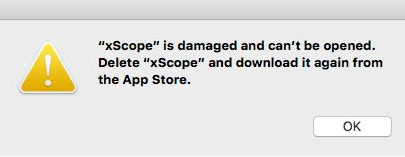Lỗi "Damaged and Can't Be Opened"