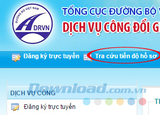 Tra cứu tiến độ hồ sơ giấy phép lái xe