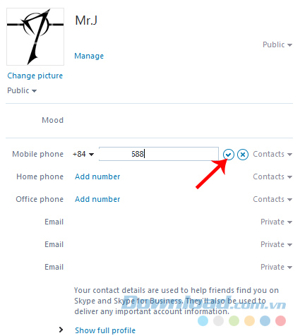 Xác nhận Xác nhận