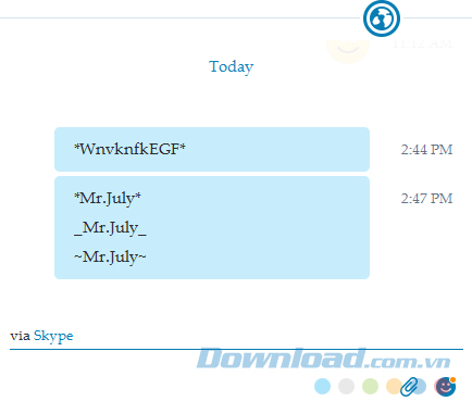 Skype không nhận font