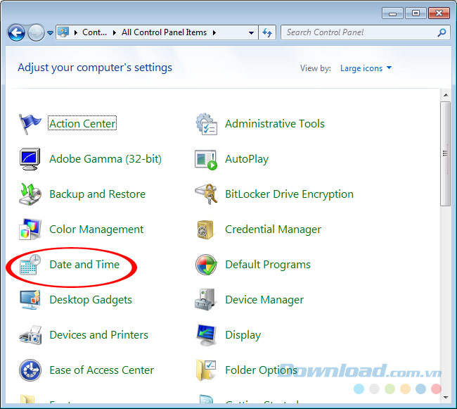 Date and Time Date and Time