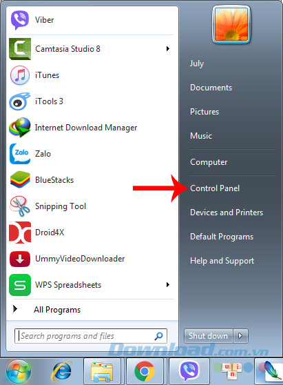 Control Panel Control Panel