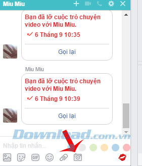 Nhấn vào biểu tượng máy ảnh
