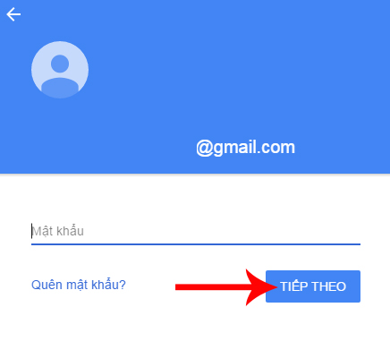 Điền mật khẩu