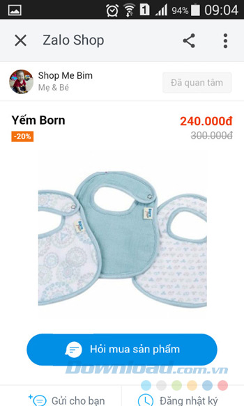 Giảm giá sản phẩm