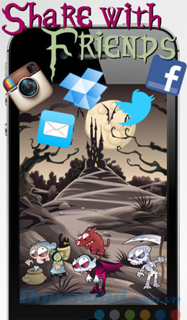 Thiệp Halloween Thiệp Halloween