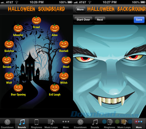 Ứng dụng Halloween! Ứng dụng Halloween!