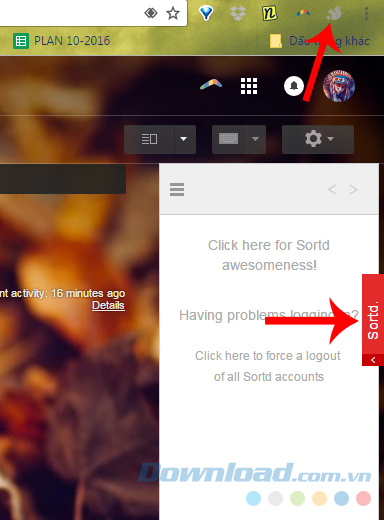 Biểu tượng Sortd