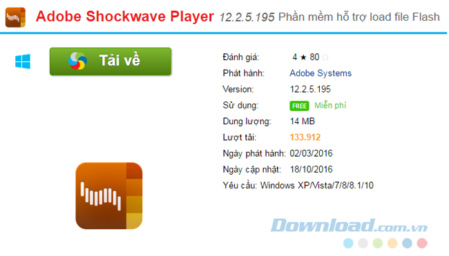 Tải về Shockwave