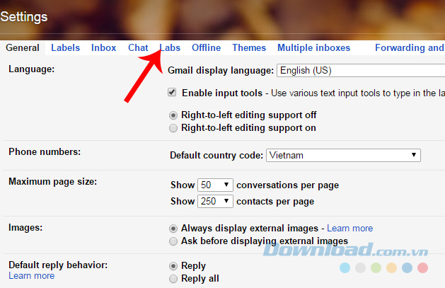 Chọn thẻ Labs Chọn thẻ Labs