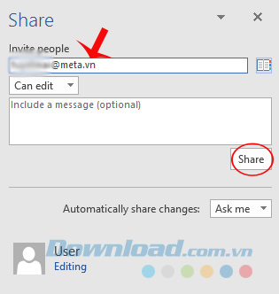 Chia sẻ file Chia sẻ file