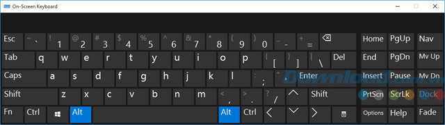 Bàn phím ảo Windows 10 Bàn phím ảo Windows 10
