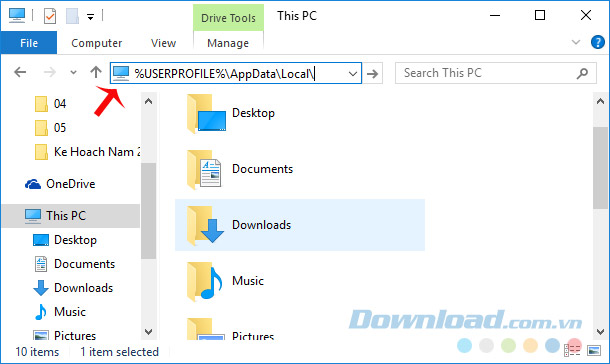Đường dẫn thư mục Đường dẫn thư mục