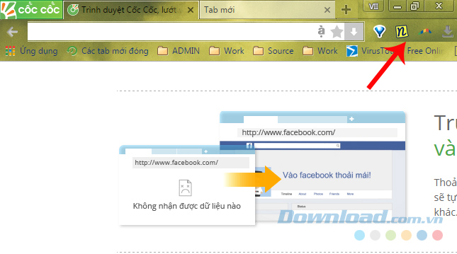 Các tiện ích mở rộng