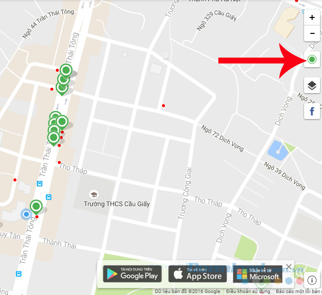 Chọn vị trí hiện tại Chọn vị trí hiện tại