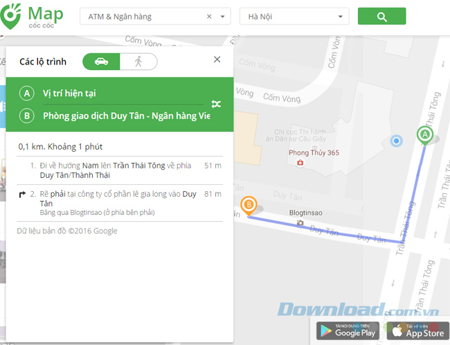 Chỉ dẫn đường đi Chỉ dẫn đường đi