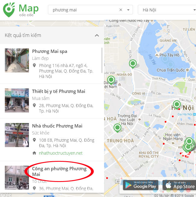 Tìm địa điểm Tìm địa điểm