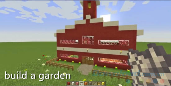 Vườn hoa sân trường