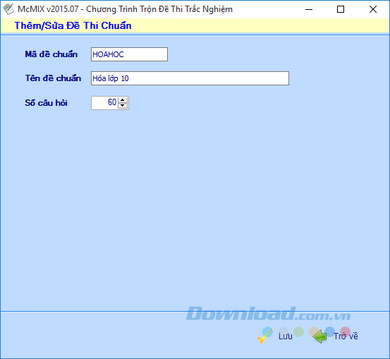 Thêm đề thi Thêm đề thi