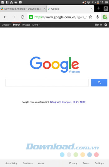 Duyệt web thường