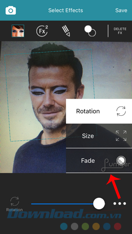 Các tùy chọn khác cho hiệu ứng