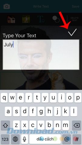 Viết chữ vào ảnh