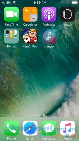 Tải thành công ứng dụng