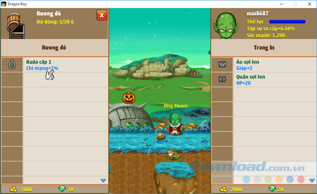 Mở rương đồ Mở rương đồ