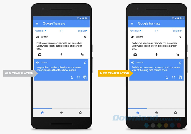 Bản nâng cấp của Google Translate