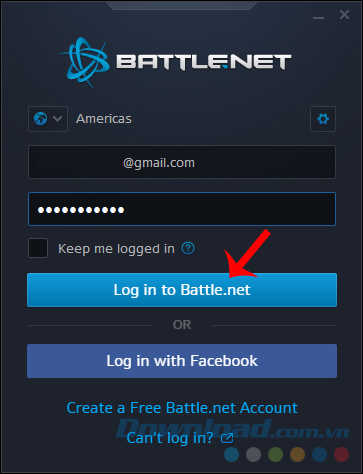 Đăng nhập tài khoản