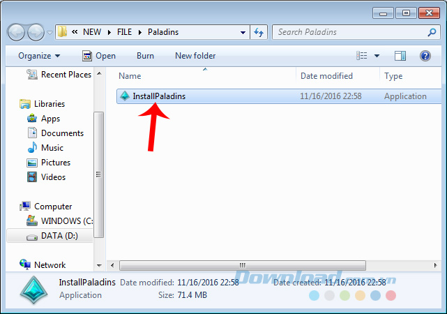 File cài đặt File cài đặt