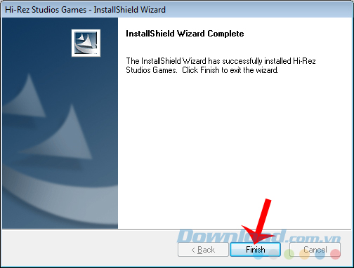 Cài đặt xong Cài đặt xong